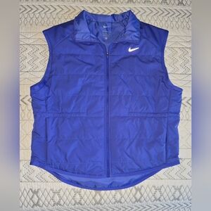 Nike Therma-FIT Blue Puffer Vest Size M NWOT